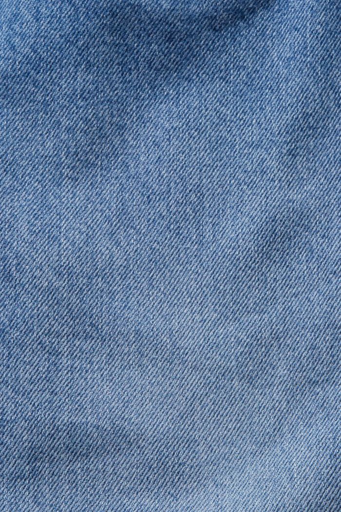 Retro-Classic-Jeans mit hohem Bund, BLUE MEDIUM WASHED, detail image number 5