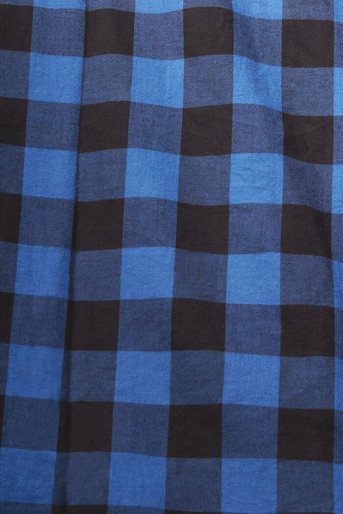 Chemise en flanelle de coton durable à carreaux vichy, BLUE, detail image number 1