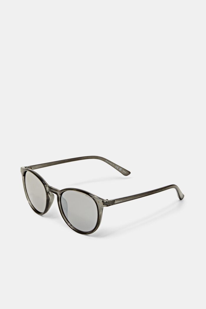 Unisex-Sonnenbrille mit verspiegelten Gläsern, GRAY, detail image number 2