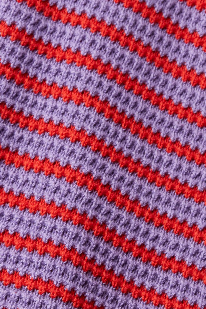 Pull-over tricoté texturé, RED, detail image number 1