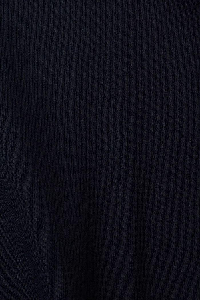 Sweat-shirt rehaussé d’un logo brodé sur la manche, NAVY, detail image number 4
