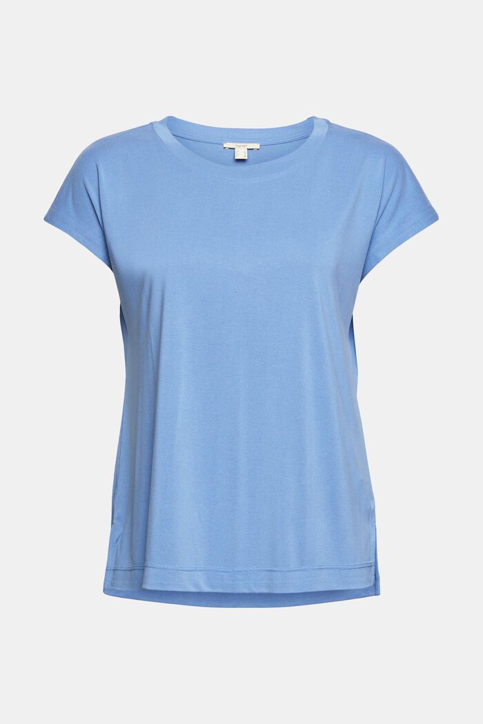 T-shirt unicolore, LIGHT BLUE LAVENDER, detail image number 2
