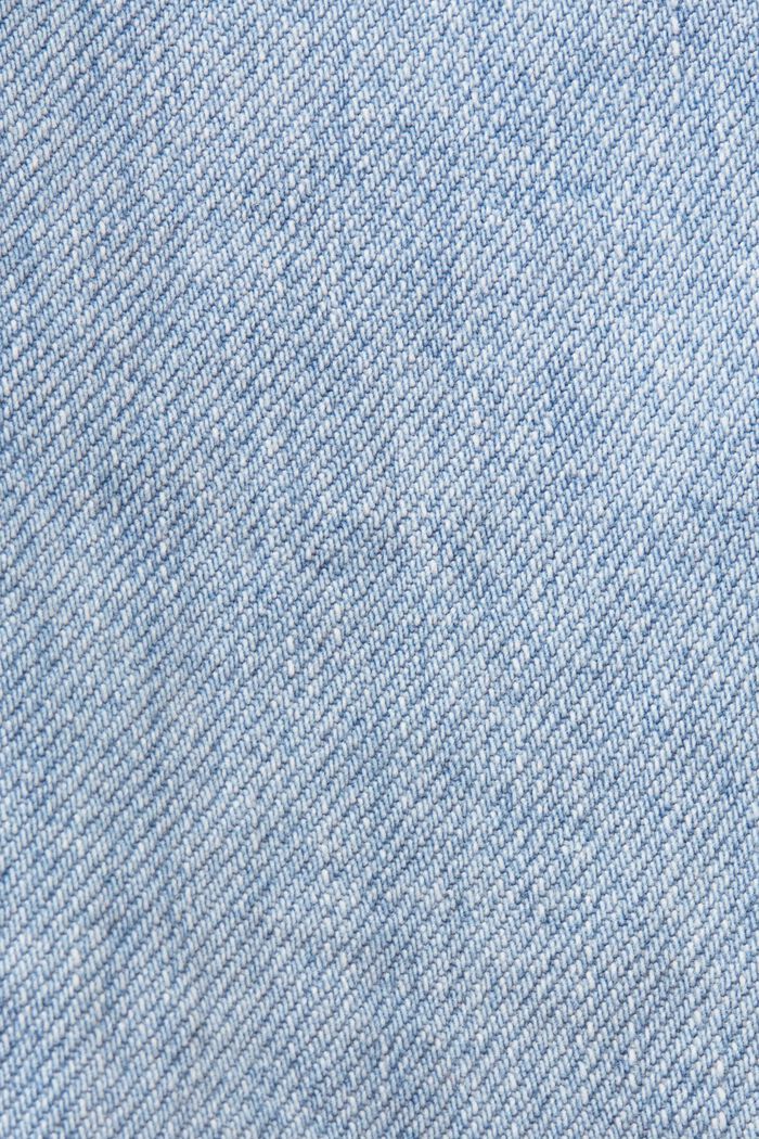 Verkürzte Jeans in Dad-Passform, BLUE LIGHT WASHED, detail image number 6