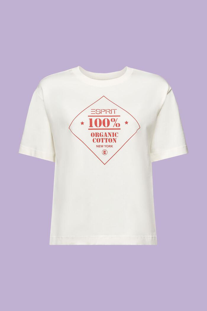 T-Shirt aus Bio-Baumwolle mit Print, ICE, detail image number 5
