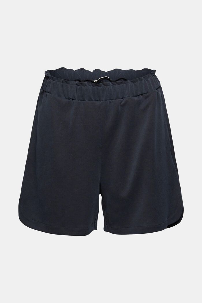 Mit TENCEL™: Shorts aus Jersey, BLACK, detail image number 2