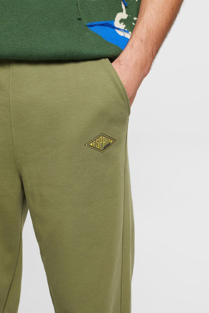 Pantalon de jogging orné d’un logo imprimé, OLIVE, detail image number 2