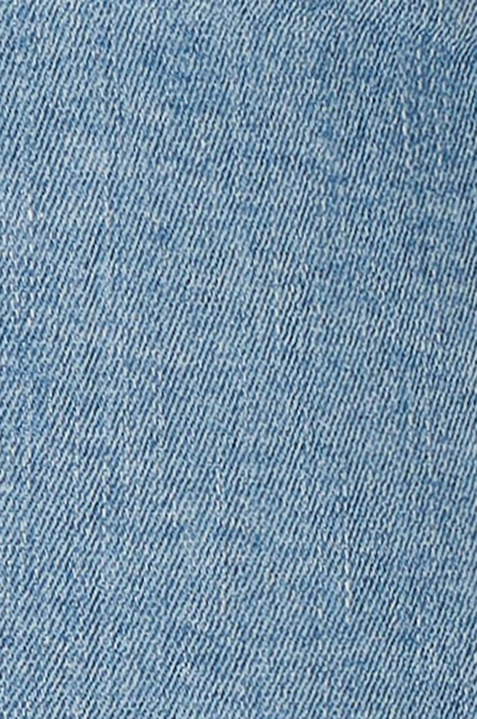 Jeansshorts mit Überbauchbund, LIGHT WASHED, detail image number 4