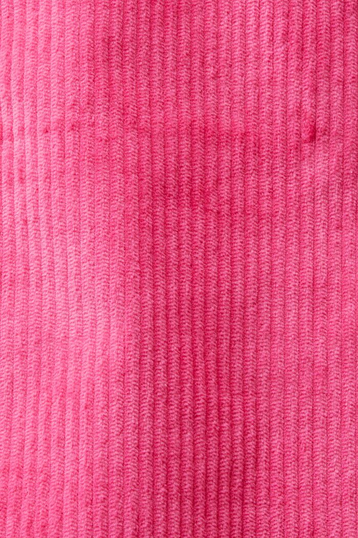 Mini-jupe en velours côtelé, PINK FUCHSIA, detail image number 6