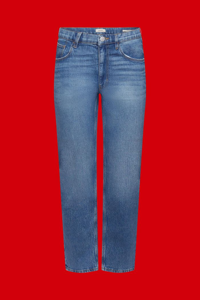 Jean de coupe Straight Fit, BLUE MEDIUM WASHED, detail image number 5