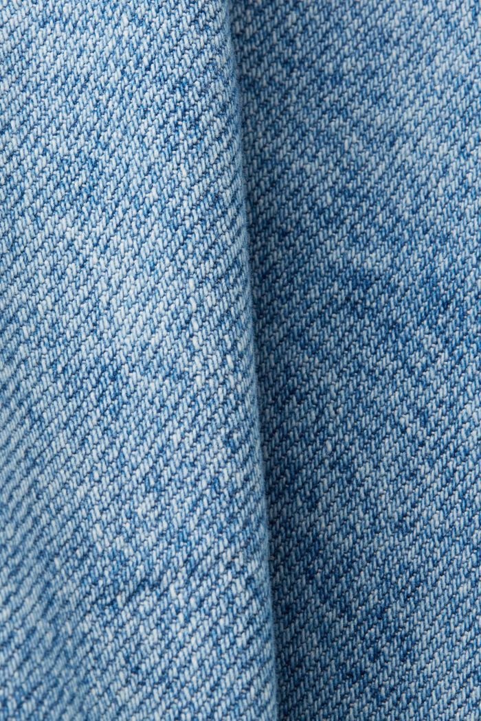 Oversize Jeansjacke, 100 % Baumwolle, BLUE MEDIUM WASHED, detail image number 5