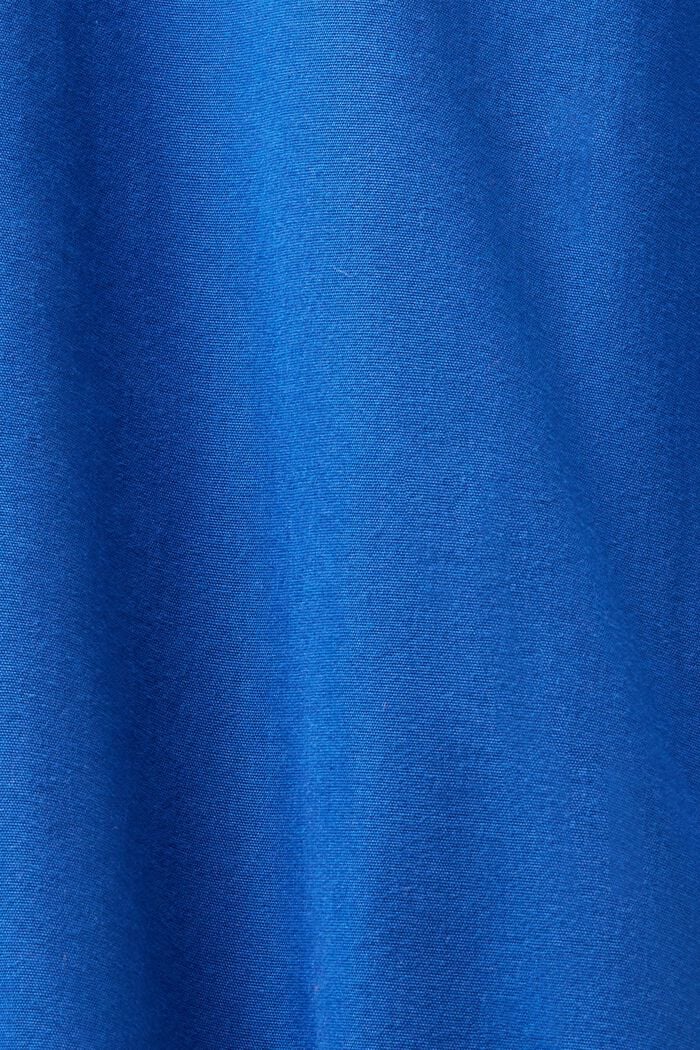 Chemise en popeline de coton, BRIGHT BLUE, detail image number 5