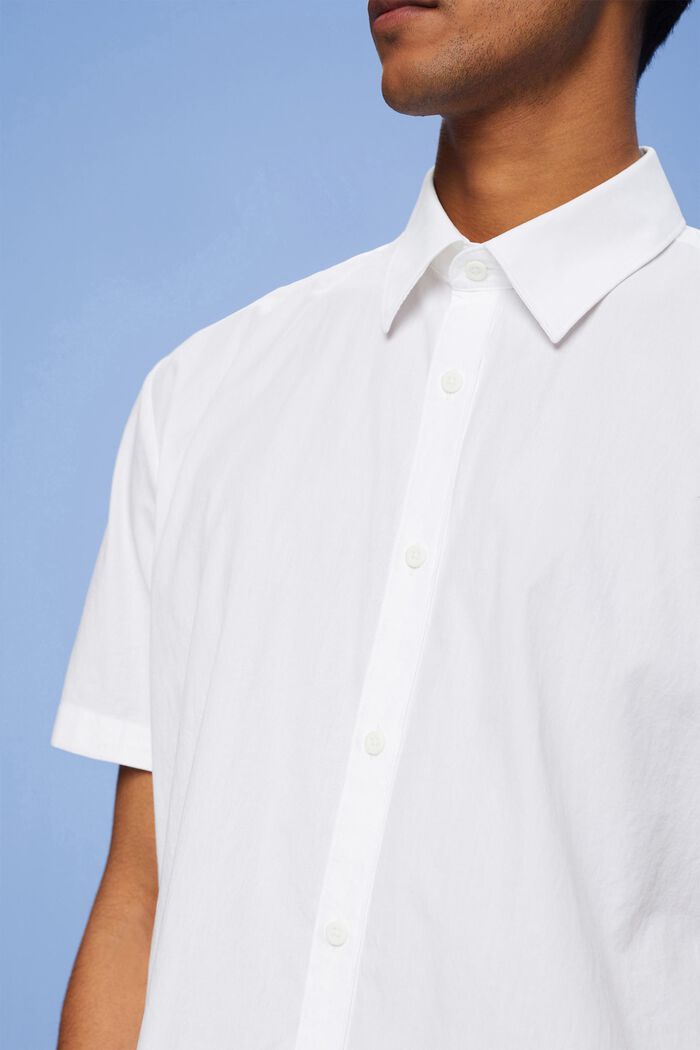 Kurzärmeliges Hemd, WHITE, detail image number 2