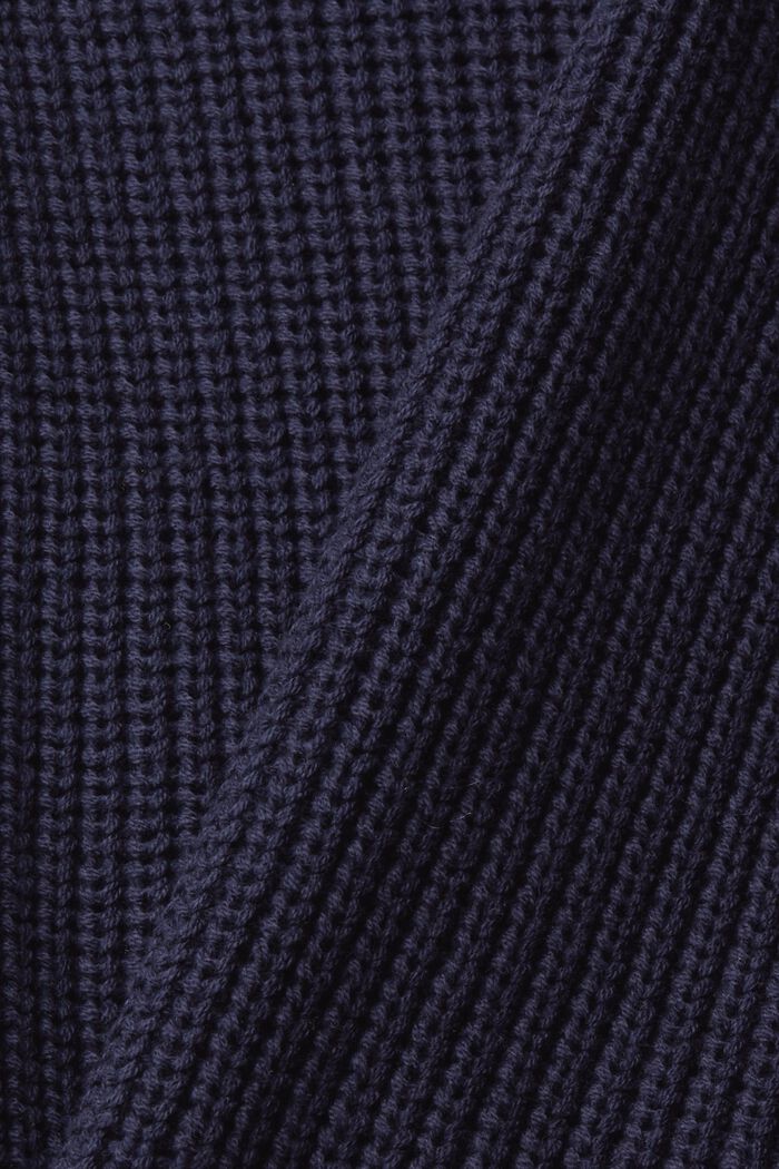 Pull sans manches en maille, NAVY, detail image number 1