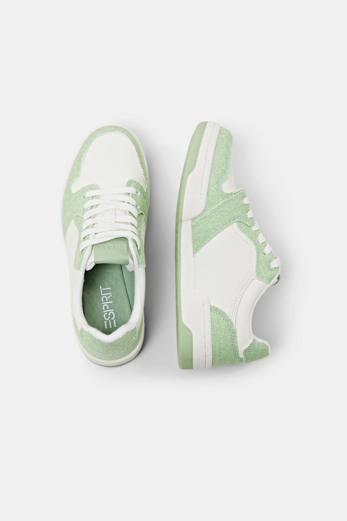 Vegane Sneakers, LIGHT GREEN, detail image number 5