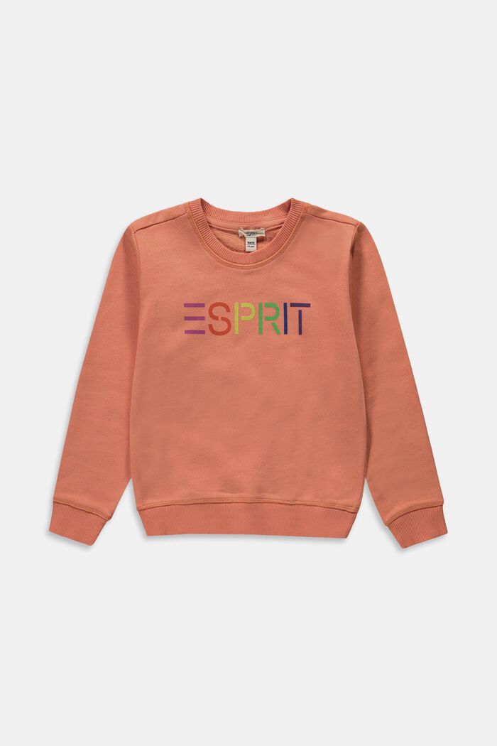 Sweat-shirt à logo coloré, 100 % coton