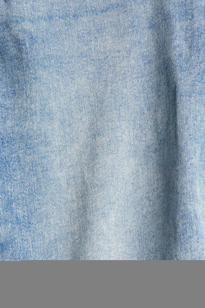 Jean stretch en coton bio, BLUE LIGHT WASHED, detail image number 1