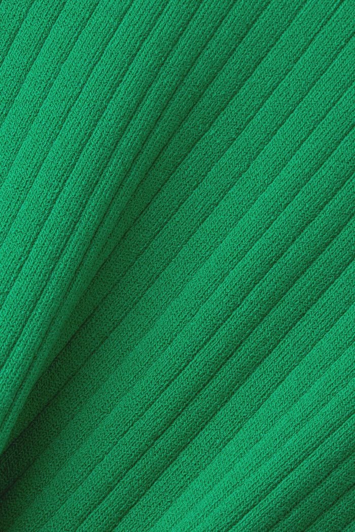 Pull-over à col ras-du-cou et effet color blocking, EMERALD GREEN, detail image number 5