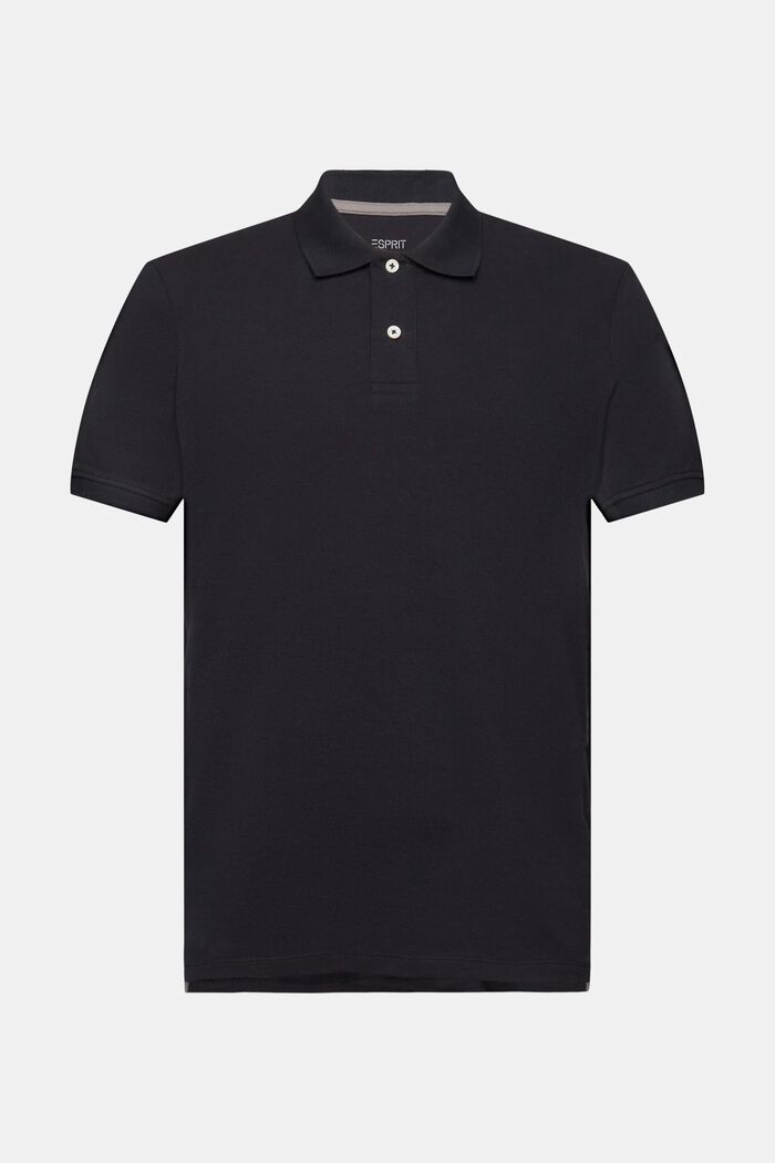 Polo coupe Slim Fit, BLACK, detail image number 6