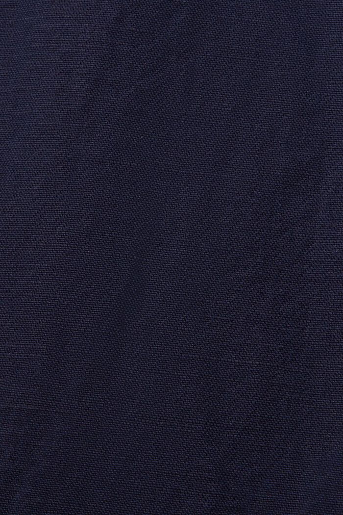 Pull-on-Hose, Leinenmix, NAVY, detail image number 5