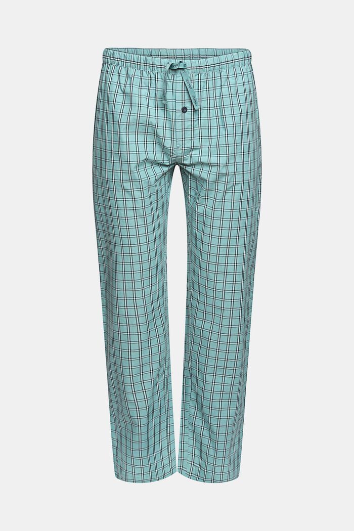 Pantalon de pyjama à carreaux en coton
