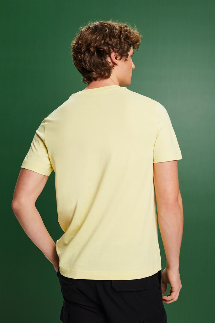 T-shirt à logo, LIME YELLOW, detail image number 2