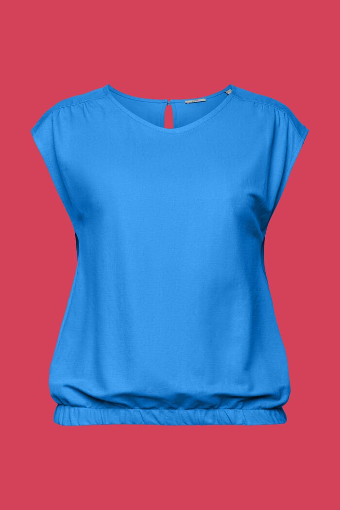 Ärmellose Bluse, BRIGHT BLUE, detail image number 6