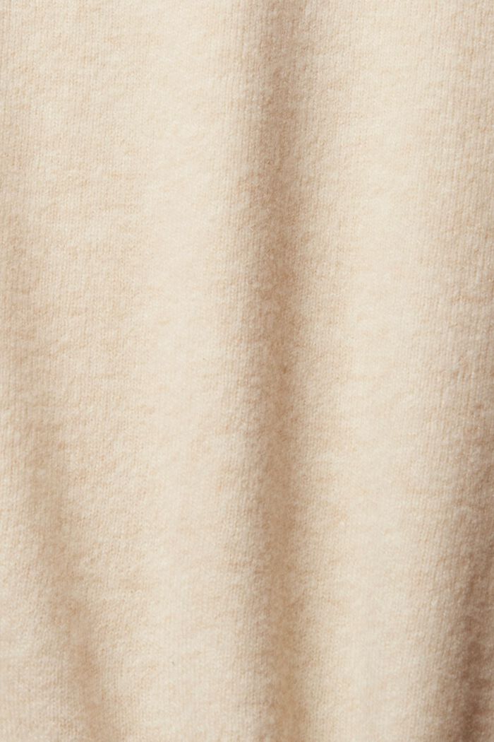 Pull sans manches en laine mélangée, SAND, detail image number 1