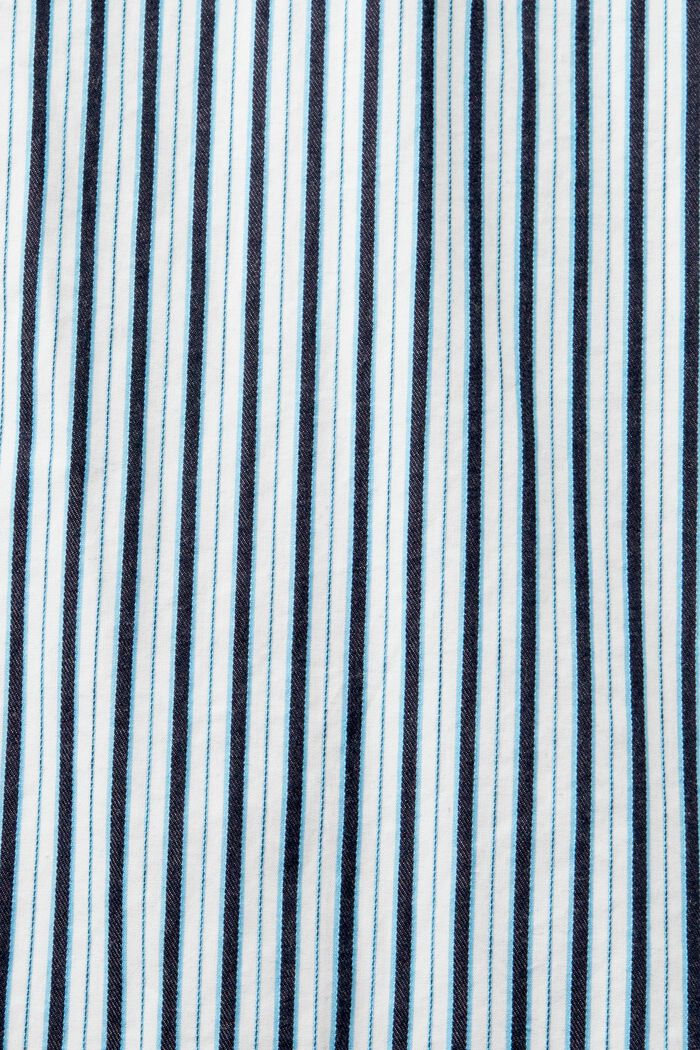 Hemd mit Streifen, 100% Baumwolle, ICE, detail image number 4