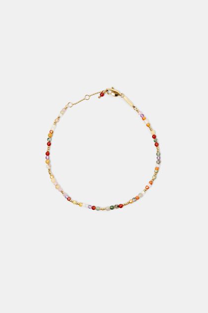Bracelet de cheville à perles colorées