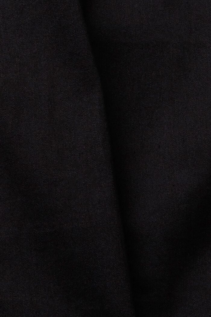 Jean en coton mélangé à teneur en stretch confortable, BLACK RINSE, detail image number 1