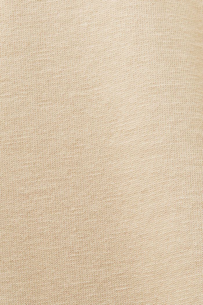 Jersey T-Shirt, 100% Baumwolle, SAND, detail image number 5