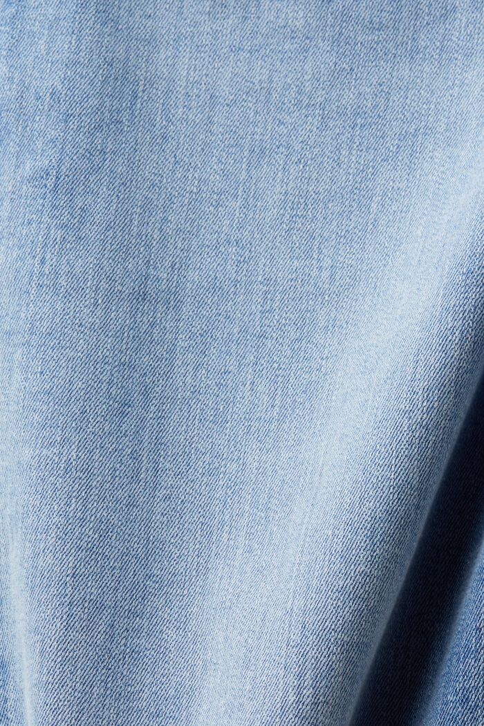 Jean Bootcut à taille mi-haute, BLUE LIGHT WASHED, detail image number 6