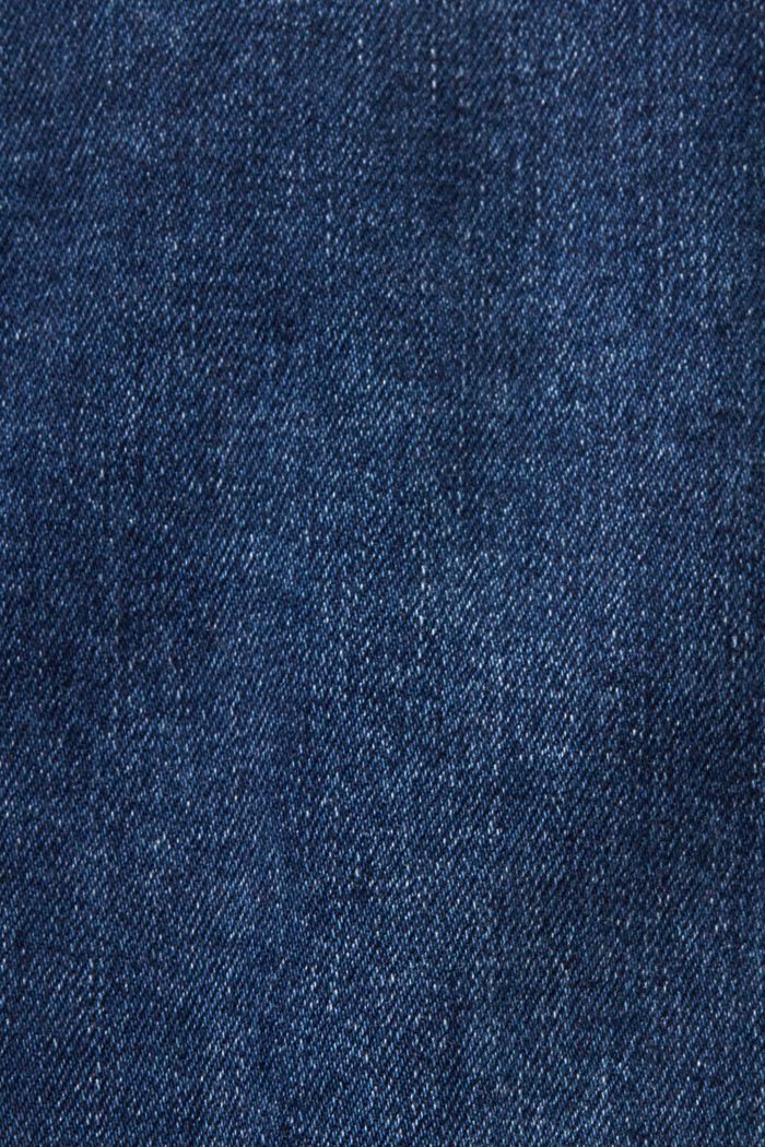 Jean coupe Straight Fit taille mi-haute, BLUE BLACK, detail image number 5