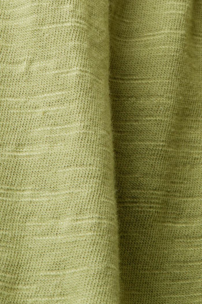 Jerseykleid mit Ärmeln aus bestickter Spitze, PISTACHIO GREEN, detail image number 5
