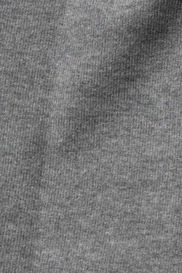 Sweatshirt mit Turtleneck, GUN METAL, detail image number 6