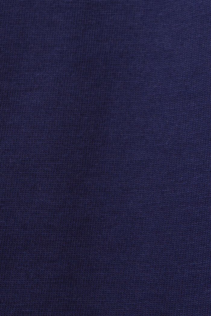 Jersey-T-Shirt mit Print, DARK BLUE, detail image number 4