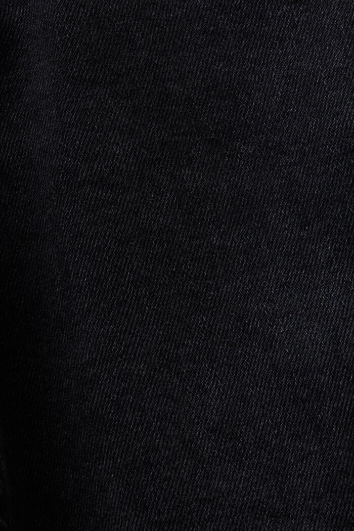Jean Skinny à taille haute, BLACK RINSE, detail image number 5