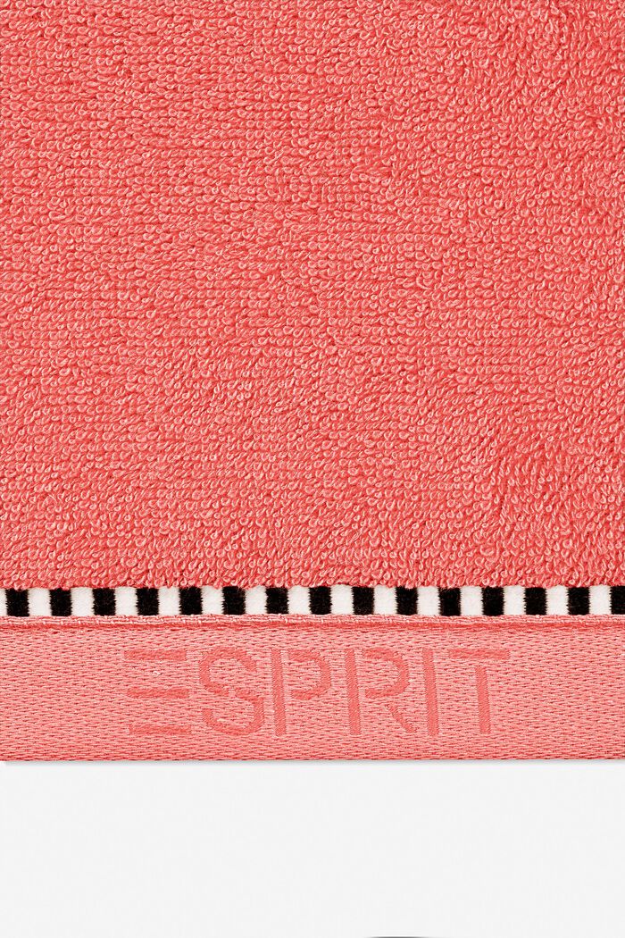Mit TENCEL™: Handtuch-Serie aus Frottee, CORAL, detail image number 1