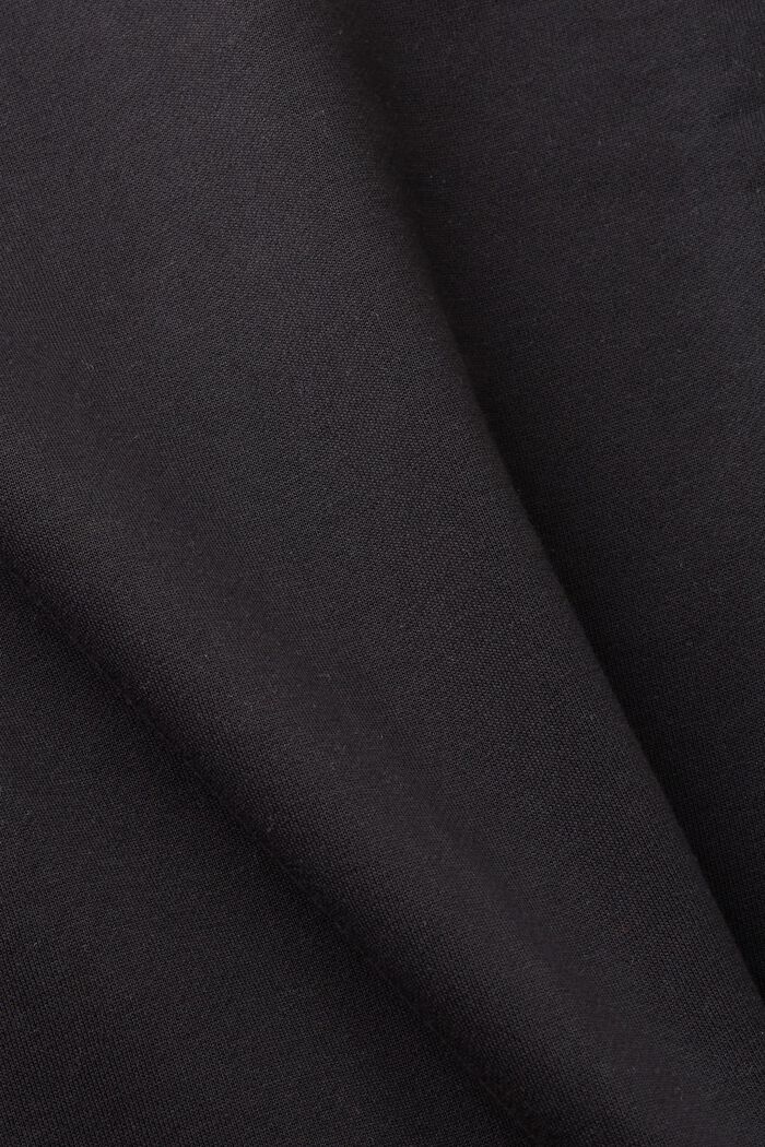Sweat-shirt orné d’un petit dauphin imprimé, BLACK, detail image number 4
