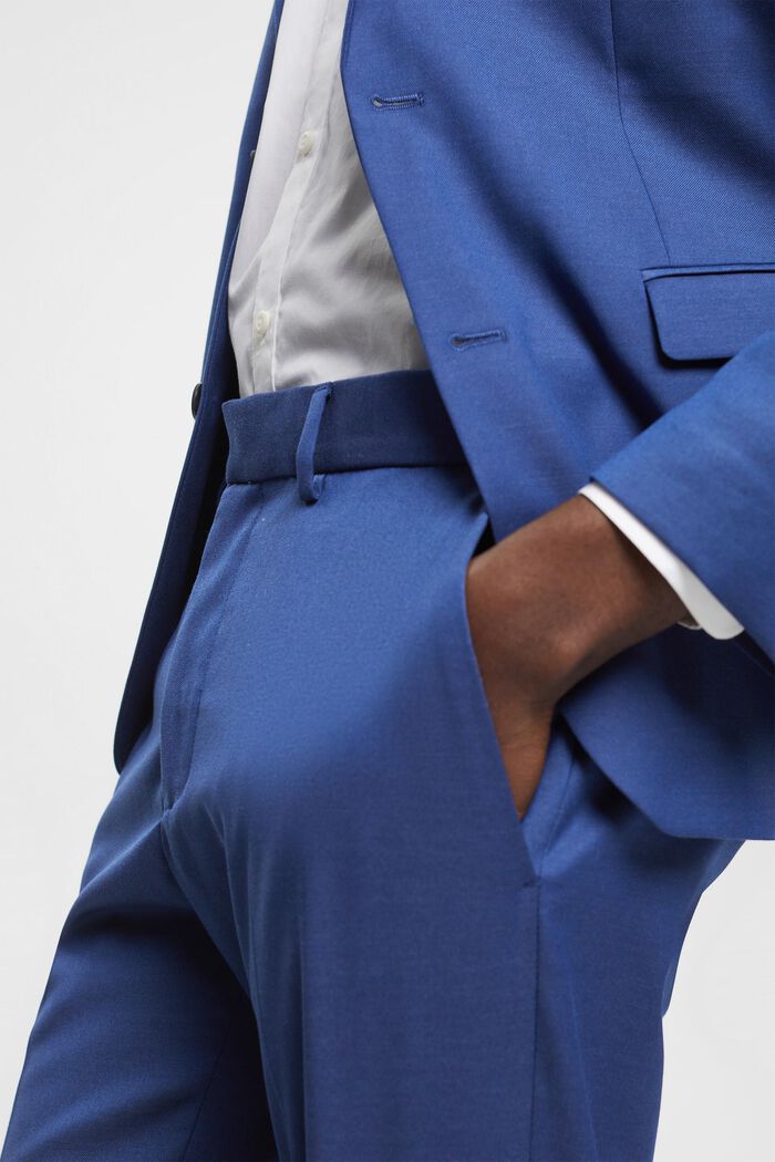 Pantalon de costume de coupe Slim Fit, BLUE, detail image number 2