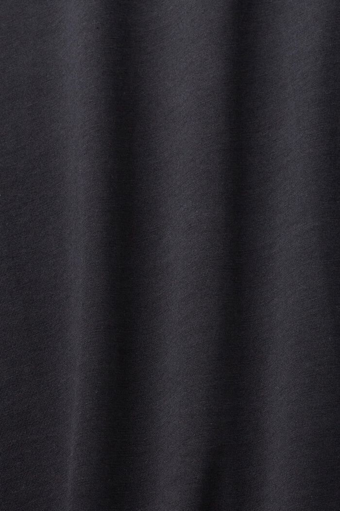 T-shirt de coupe Slim Fit en coton Pima, BLACK, detail image number 5